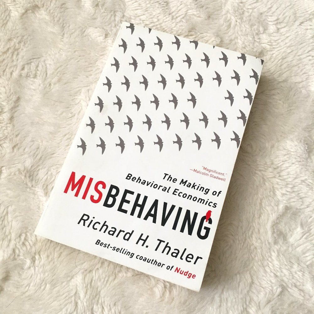 Misbehaving Richard Thaler Hardcover Book Behavioral Economics Nobel Prize Nudge